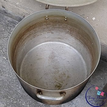 Cho thuê nồi luộc bánh chưng  25-  30  chiếc - 50 lit